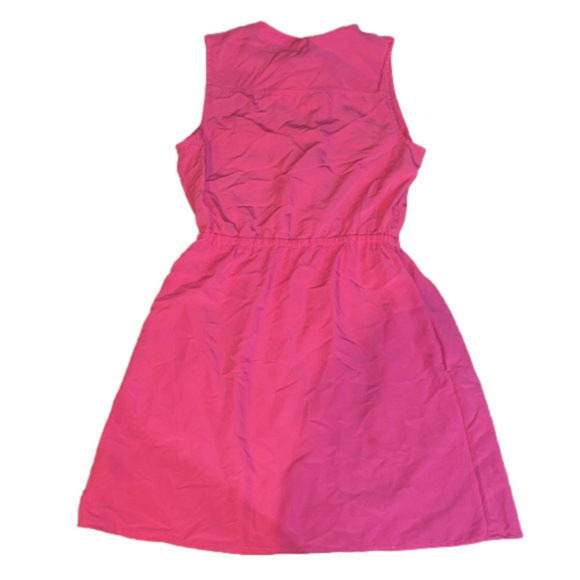 pink size small old navy tank top button down dress - Picture 2 of 4